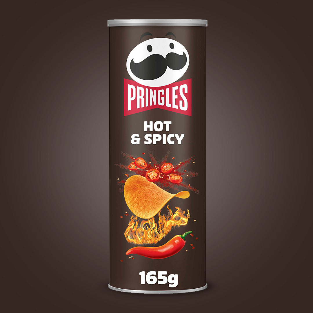 Tote Bag + Pringles Hot & Spicy - 8x 165g