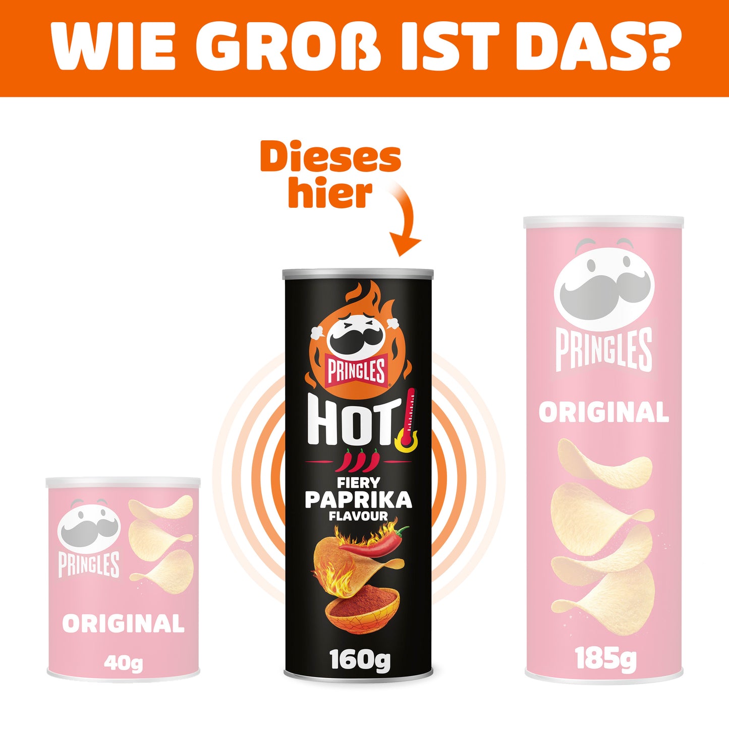 Hot Fiery Paprika - 8x 160g