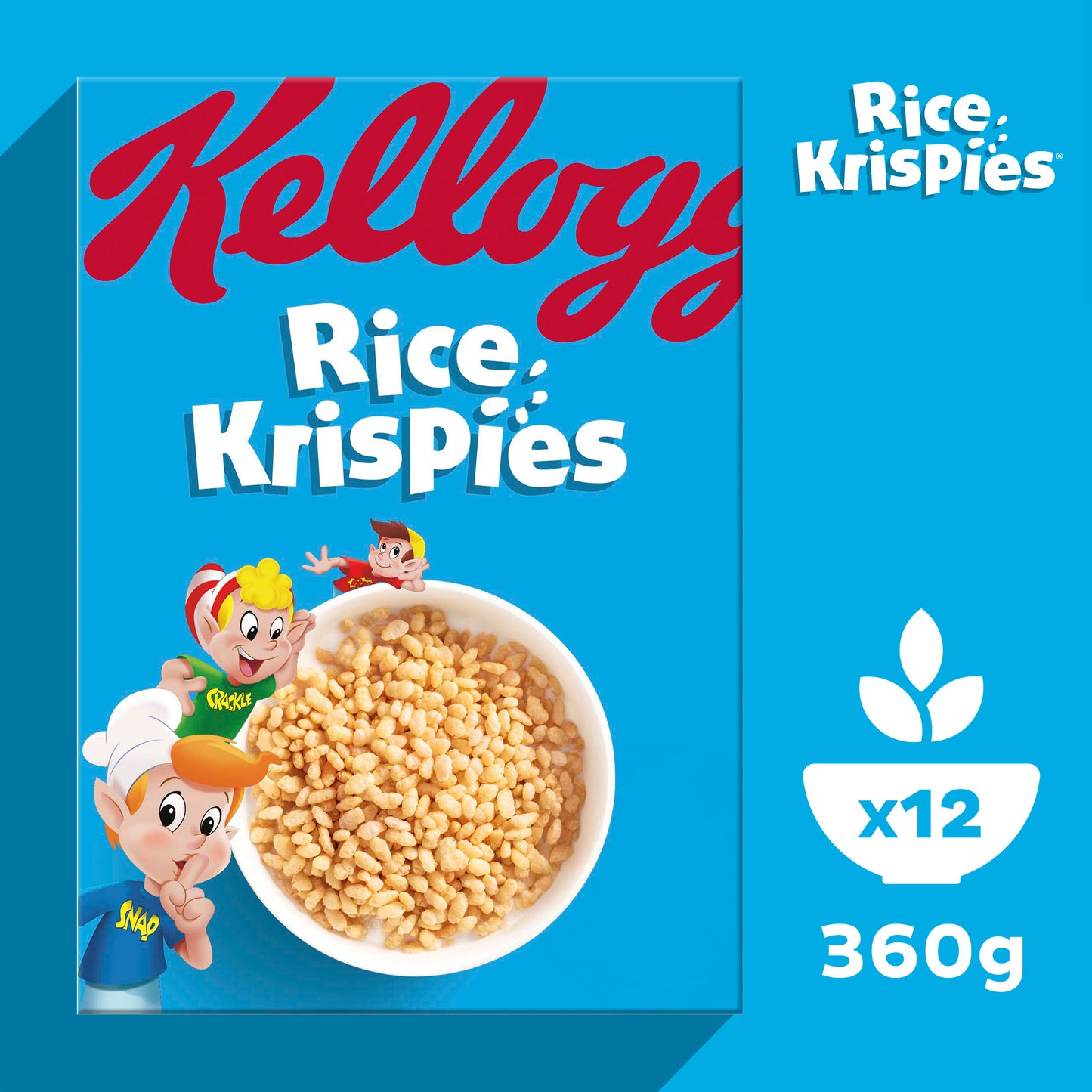 Kellogg's Rice Krispies - 12x 360g
