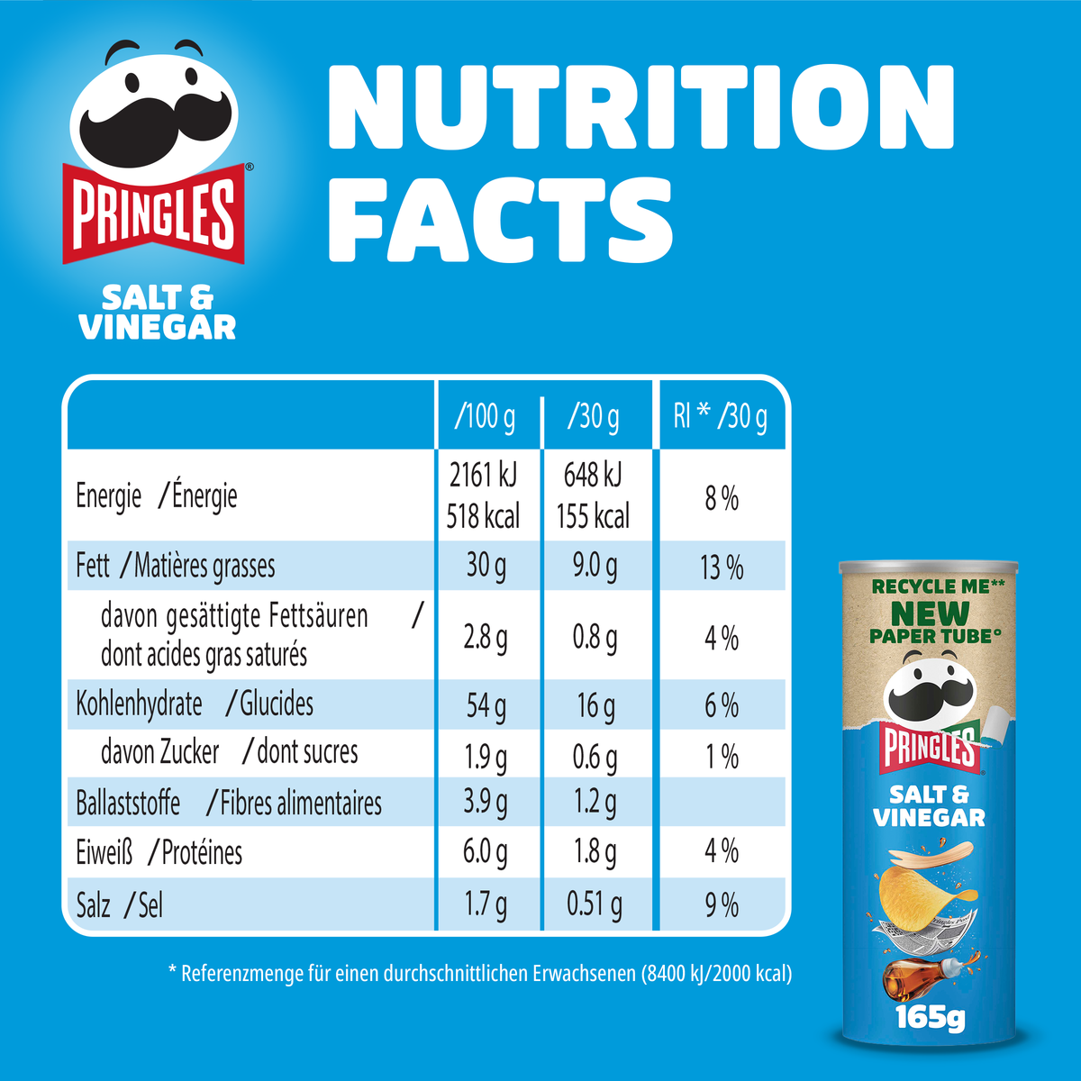 Pringles Original Classics - 10x 165g