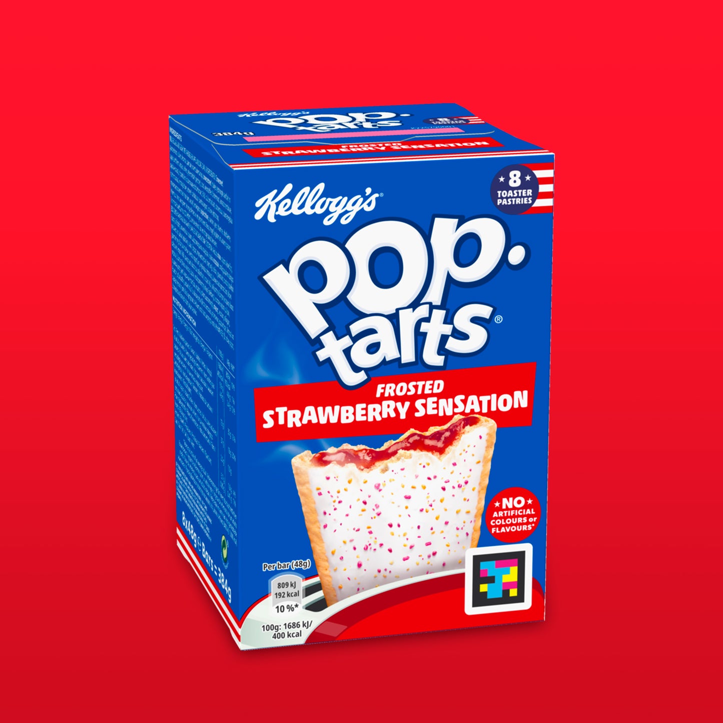 Kellogg's Pop Tarts Frosted Strawberry Sensation