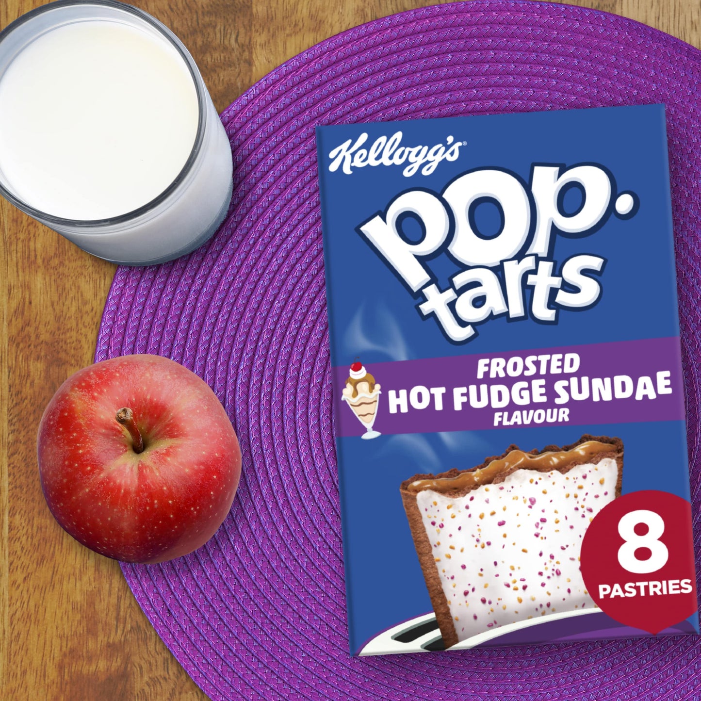 Kellogg's Pop Tarts Hot fudge Sunday