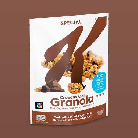 Kellogg's Special K Crunchy Oat Granola - Dark Chocolate