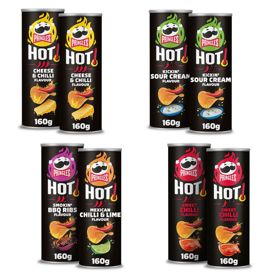 Pringles Original Hot Mix - 8x 160g