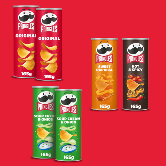 Pringles Original Party Mix - 6x 165g