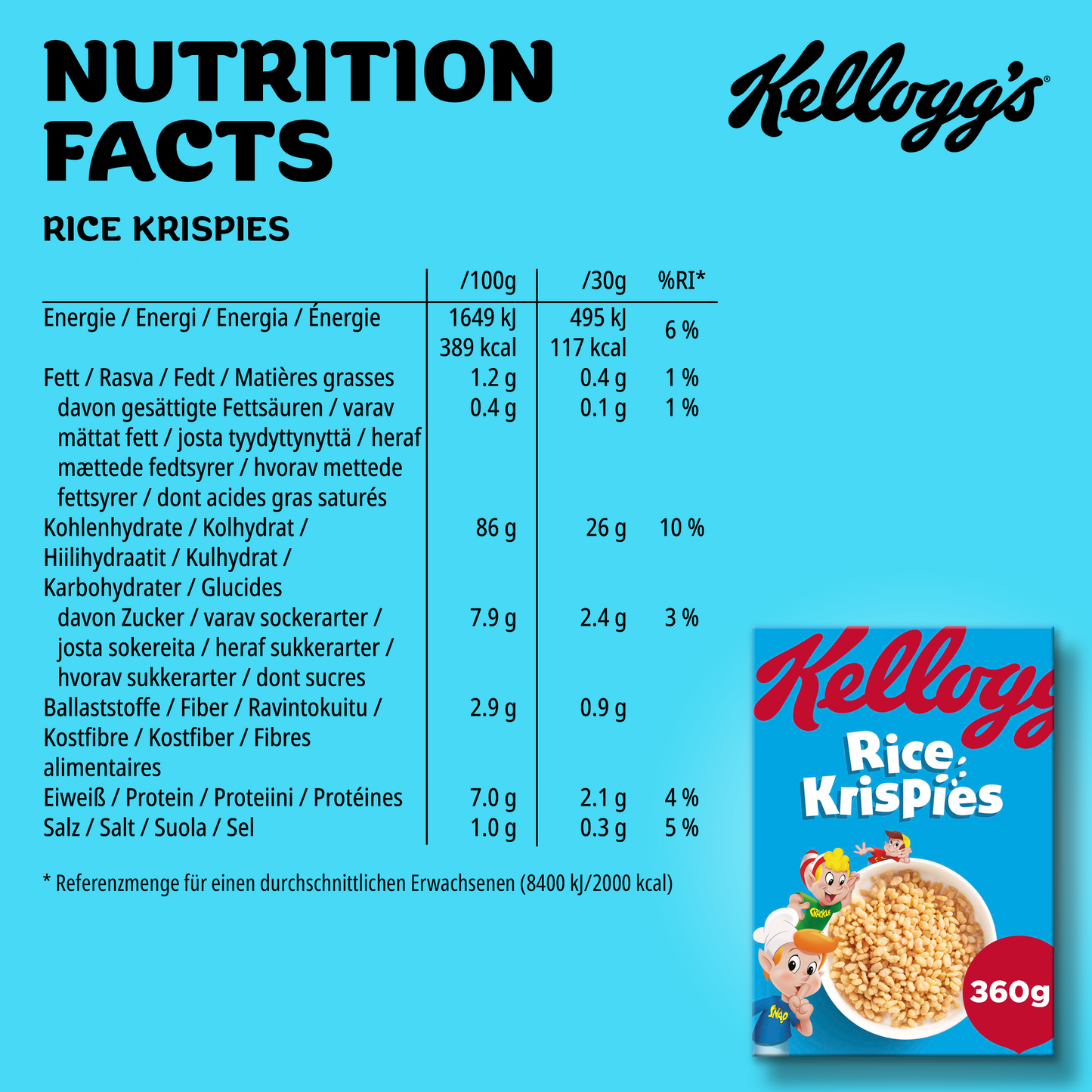 Kellogg`s Frosties, Chocos, Rice Krispies- 6